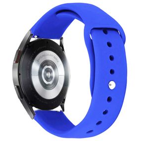 Силиконовый ремешок Sport для Smart Watch 20mm Синий / Capri Blue