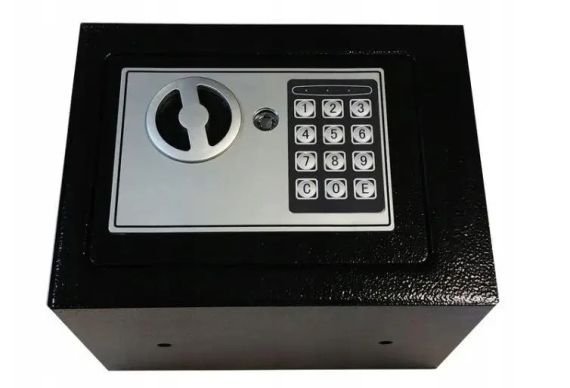 Сейф меблевий для дому офісу електронний, домашній сейф із замком електронним, LOGIC | Зображення 4