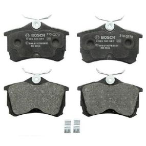 Тормозные колодки Bosch дисковые задние HONDA Accord 1.8i,2.0i,2.2,2.4 -03 0986424661