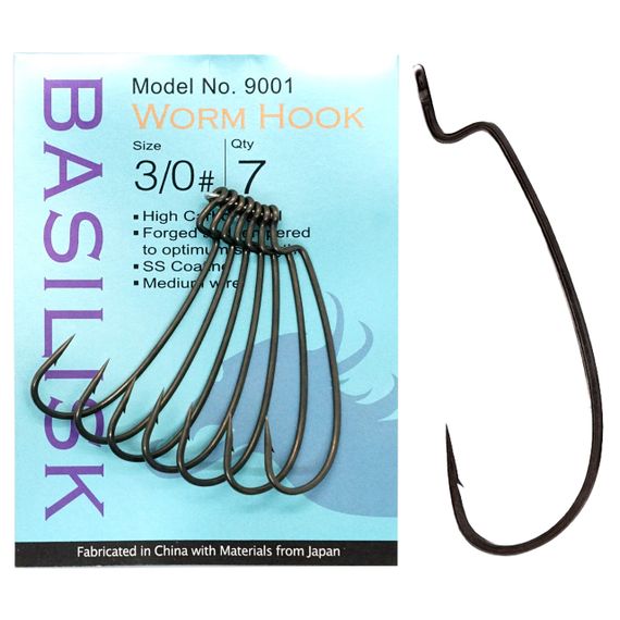 Офсетний гачок BKK Basilisk #4/0 (A-EW-9114) Гачок для риболовлі | Зображення 4