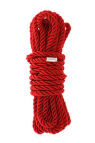 Мотузка для бондажа BLAZE DELUXE BONDAGE ROPE 5M RED, Червоний