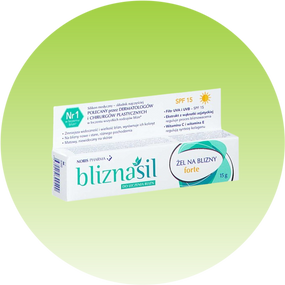 Гель від шрамів Bliznasil Forte  SPF 15 блізнасил 15 г