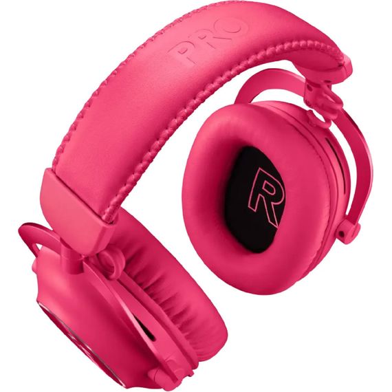 Навушники Logitech G Pro X 2 Lightspeed Wireless Magenta (981-001275) | Зображення 4
