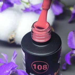 Гель-лак для нігтів Bee Nails 108 (червоне дерво) 8мл