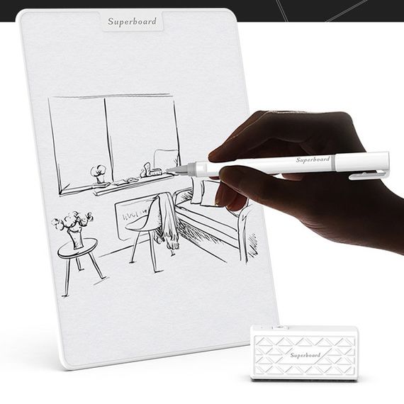 Планшет для рисования Magnetic Board Electric 12 дюймов White | Зображення 3