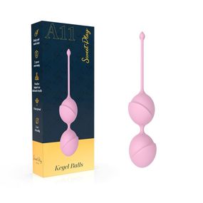 Вагінальні кульки Sweet Play Kegel Balls A11, рожеві