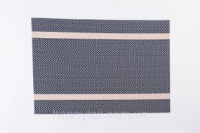 Салфетка сервировочная на стол 45×30 (см) прямоугольная Серая HP-35-16G