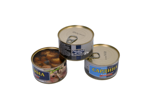 Сардина в олії «Ризька» Рибацька Артіль 230 г | Зображення 3