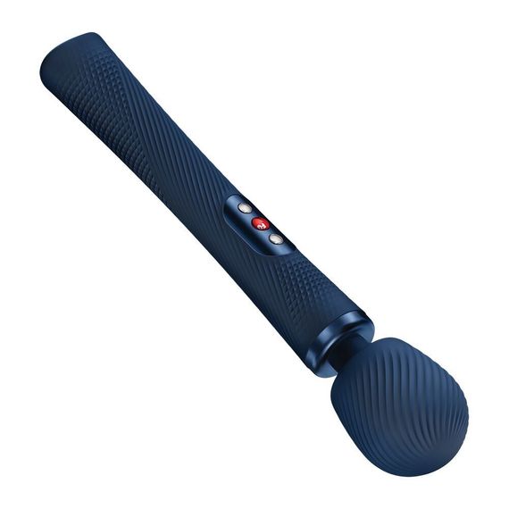 Вібромасажер Fun Factory VIM Vibrating Wand Nightblue (м'яте паковання!!!) | Зображення 3