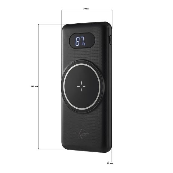 УМБ PowerBank КВАНІК PD06 10000mAh | Зображення 3