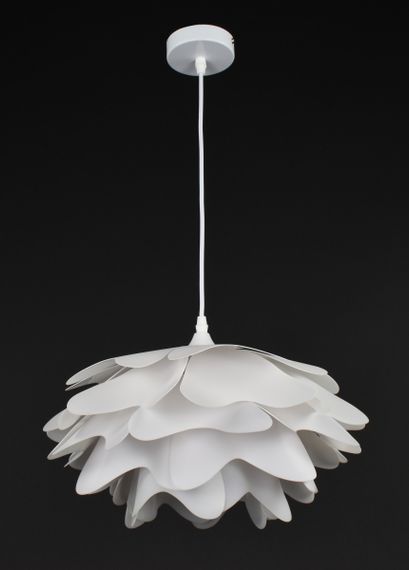 Люстра підвісна на 1 лампочку 27901 Білий 30-130х40х40 см.