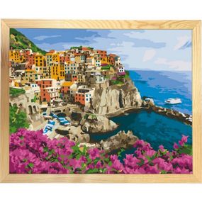 Картина по номерам "Чинкве-Терре. Италия" 11231-ACF 40х50 см