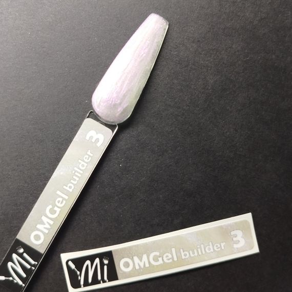 Наклейка на типсу (палитру) для геля Mi OMGel №03 (9 x 55 мм)