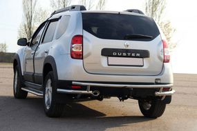Задня дуга AK005-Special (нерж.) для Renault Duster 2008-2017 рр