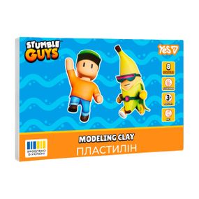 Пластилін YES Stumble Guys 540708 8 кольорів