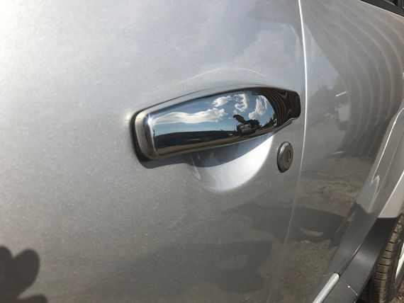 Накладки на ручки (4 шт., нерж.) Для російської збірки - OmsaLine для Renault Duster 2008-2017 рр