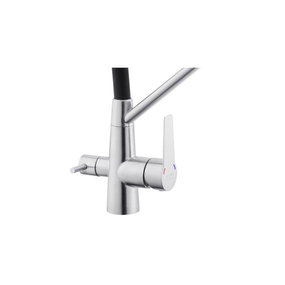 Змішувач для кухні з підключенням до фільтра Kroner KRP Edelstahl Klassisch - ESG03817BLK | Зображення 4