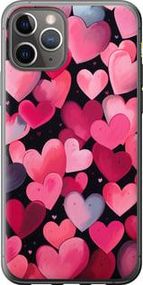 Чохол на iPhone 11 Pro Сердечка 4 із пластику FCh_019909