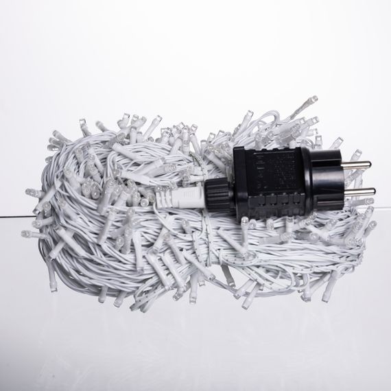 Гірлянда Різдвяна фея вулична 50 м 500 LED білий провід Синій CF500L50MWBL | Зображення 3