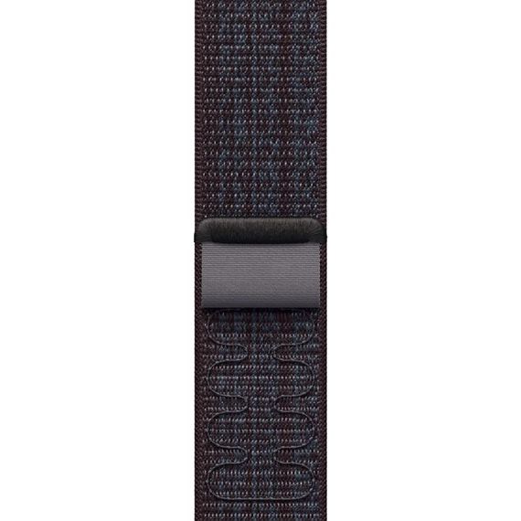 Ремінець Nylon Sport Loop для Apple Watch 42(ser.1-3)/44/45/46/49mm Black / Blue