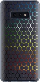 Чехол на Samsung Galaxy S10e Переливающиеся соты "498u-1646-17620"