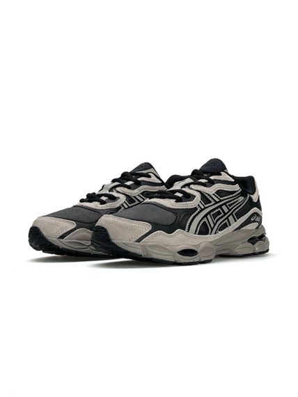 Чоловічі кросівки ASICS Gel-NYC Grey Black Light Brown весна / осінь A3496 44 28 | Зображення 2