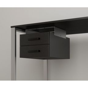 Навесной ящик для стола Loft Design BX-2 двойной венге