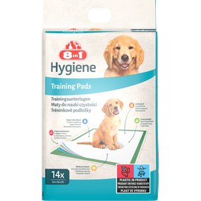 Пелюшки 8in1 Training Pads для собак 56х56 см 14 шт