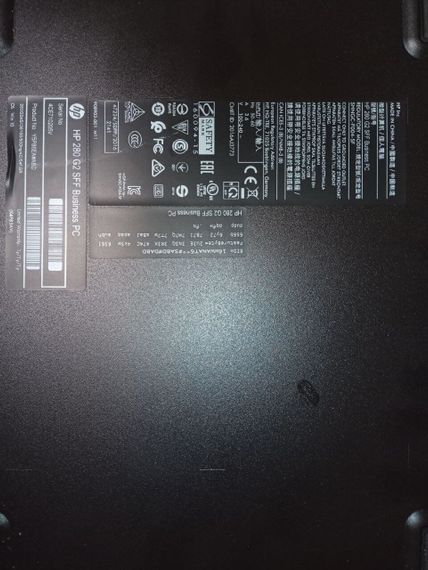 ПК HP 280 G2 SFF / Intel Core i3-6100 (2 (4) ядра по 3.7 GHz) / 4 GB DDR4 / 500 GB HDD / Intel HD Graphics 530 / DVD-ROM / Win 10 б/в | Зображення 4