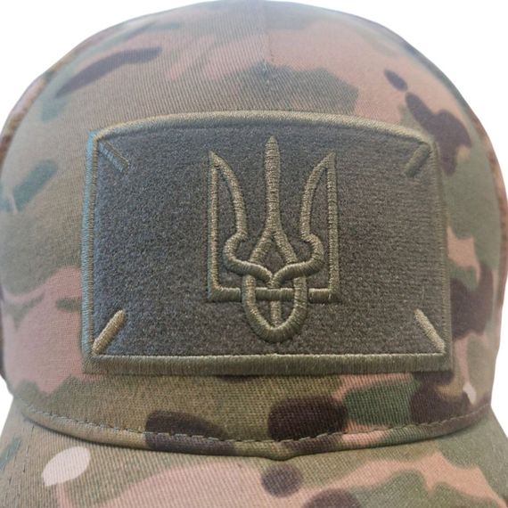 Зимова кепка на флісі герб Ranger мультикам (RA8948) | Зображення 3