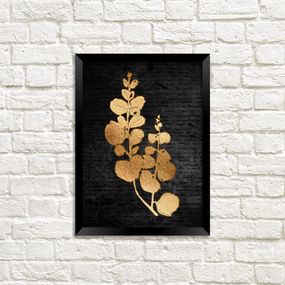 Постер в рамке Золота рослина 21х30см, A4 (MT4_21NG008_BL)