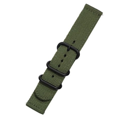 Нейлоновий ремінець Primo Traveller для годинника Garmin Vivoactive 4 - Army Green | Зображення 2