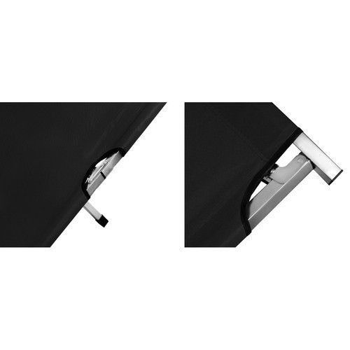 Розкладачка туристична Trizand 23190 з чохлом, 189×70 см, до 110 кг, чорна | Зображення 6