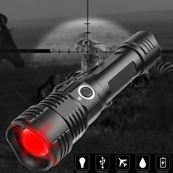 Ліхтар ручний IE-440 акумуляторний PLD-11-4XPE(RGB) | Зображення 2