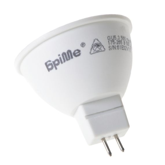 Лампа светодиодная LED 7W GU5.3 NW MR16-PA 220V | Зображення 5