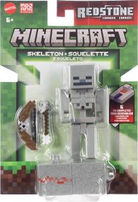 Ігровий набір Майнкрафт Скелет з аксесуарами Оригінал Mattel Minecraft Skeleton