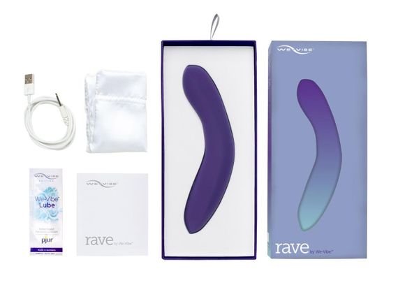 Смарт-вибратор для точки G We-Vibe Rave G-Spot Sex Aura | Зображення 8