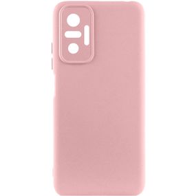 Чехол Silicone Cover Lakshmi Full Camera (A) для Xiaomi Redmi Note 10 Pro / 10 Pro Max Рожевий / Pink, Full camera