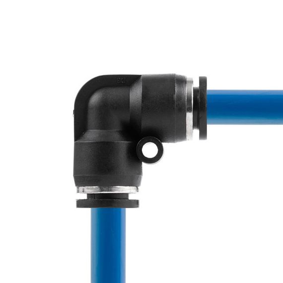 З'єднання цангове L-подібне для поліуретанових та ін. шлангів 8*8 мм INTERTOOL PT-23221 | Зображення 3