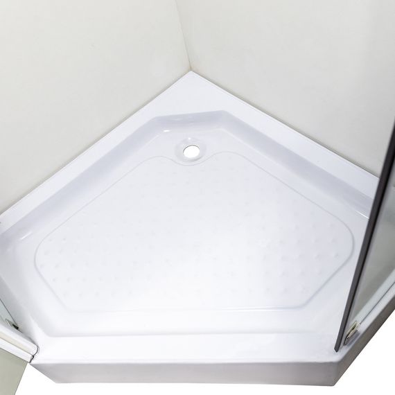 Душова кабіна INSANA Ethna Clear P91 з розмірами 90x90x200 і мілким піддоном | Зображення 6