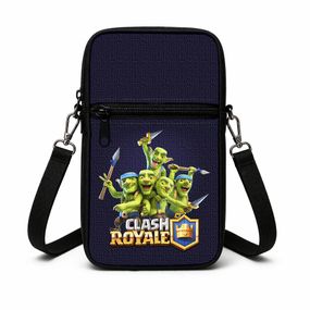 Сумка-чохол для телефону Clash Royale дитяча сумка через плече, водонепроникна міні-сумка (4882)