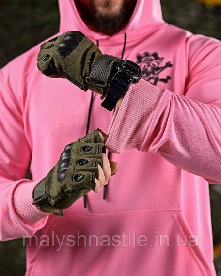 Тактическая худи MAKLIN Girl  трон розовая  ДЛ7067 | Зображення 3