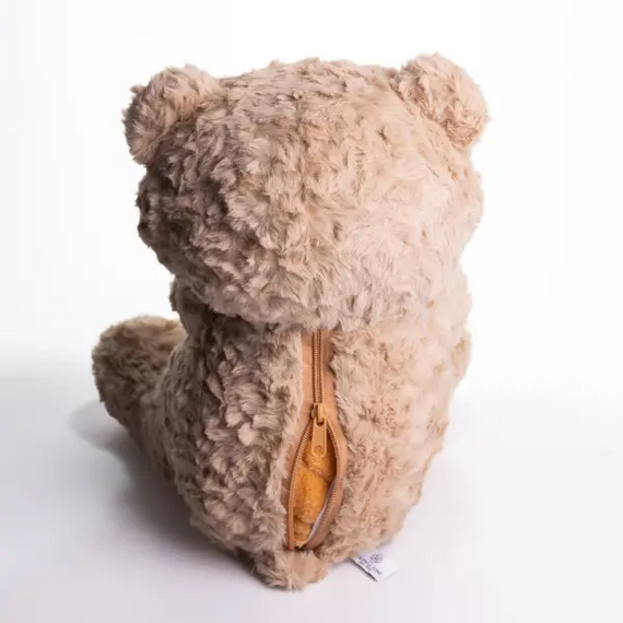 Игрушка-подушка Медведь с малышом и пледом 110x140 см бежевый 509-33P | Зображення 3