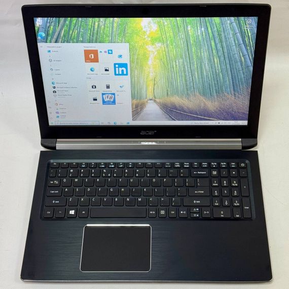 Ноутбук Acer Aspire 5 A515-51 / 15.6" (1920x1080) TN / Intel Core i3-6006U (2 (4) ядра по 2.0 GHz) / 8 GB DDR4 / 256 GB SSD / Intel HD Graphics 520 / WebCam / Windows 10 Pro б/в | Зображення 2