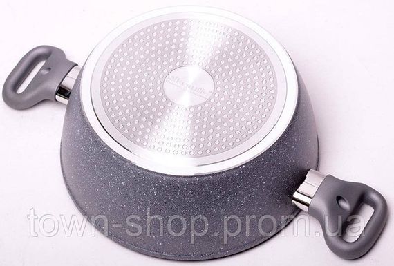 Кастрюля Kamille Grey Gotland 4л с гранитным антипригарным покрытием KM-4281GR | Зображення 2