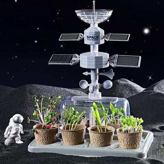 Набір дитячий Автономна теплиця на сонячній панелі та інструментами в комплекті 9979 A