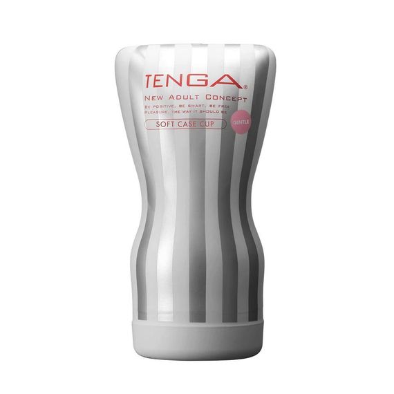 Мастурбатор Tenga Soft Case Cup (м’яка подушечка) Gentle стискуваний Sex Aura