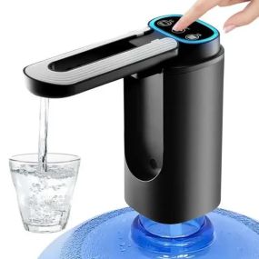 Дозатор для води автоматичний насос для пляшок з водою з USB-зарядкою чорний XL-1286