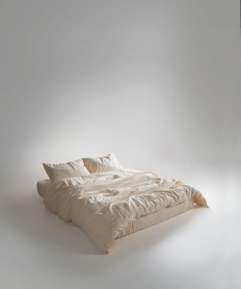 Постельное белье Limasso Stonewashed Ranforce 200 х 220 см Akdeniz Krem | Зображення 2