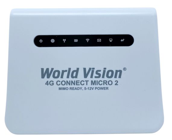Роутер 3G 4G 150 Мбіт/с World Vision Connect micro слот для сім карти вихід під антену | Зображення 2